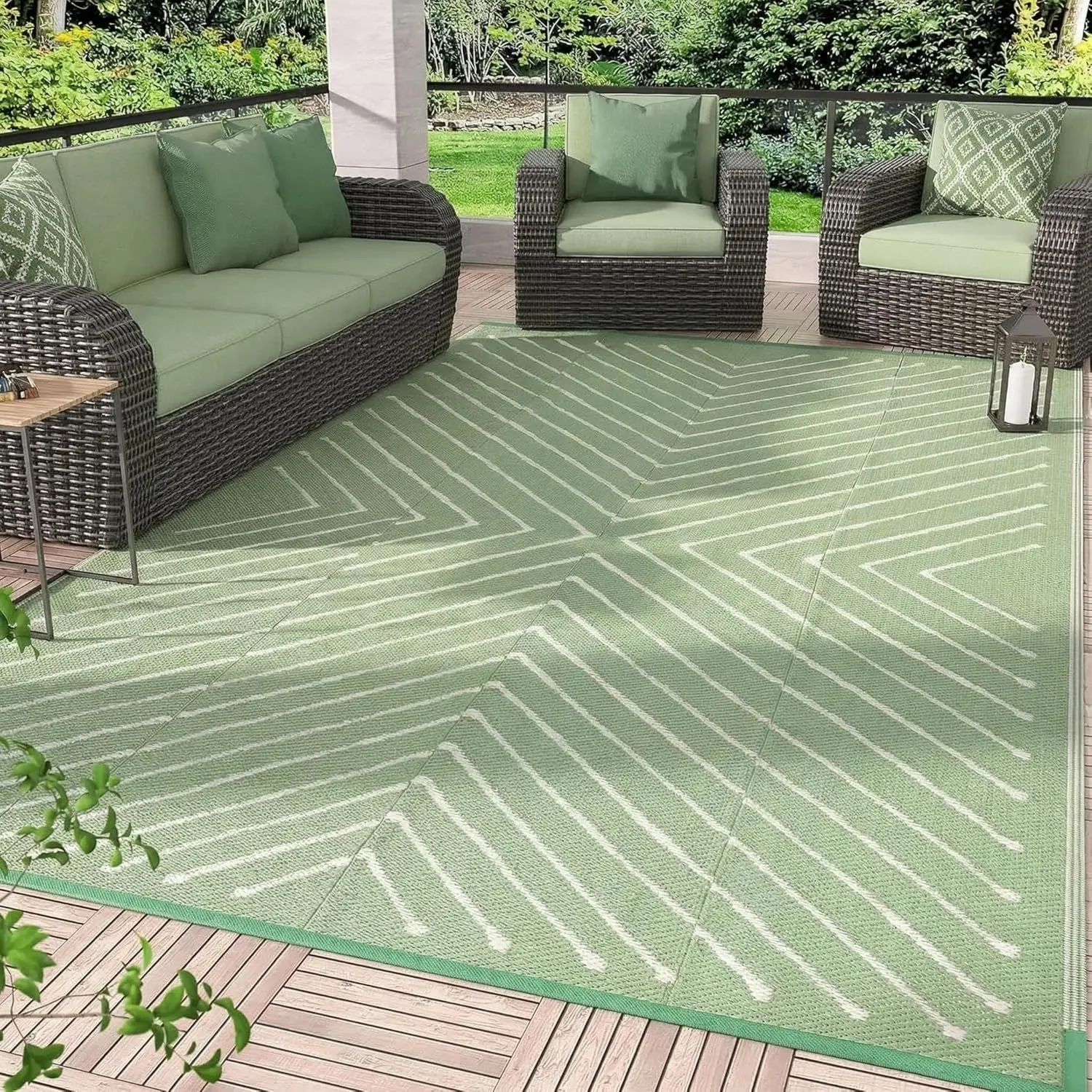 5x8 Striped Outdoor Waterproof Rug - Reversible Modern Striped Plastic Straw Patio Mat, Portable RV Camping Rug for Picnic, B
5x8 Striped Outdoor Waterproof Rug - Reversible Modern Striped Plastic Straw Patio Mat, Portable RV Camping Rug for Picnic, B