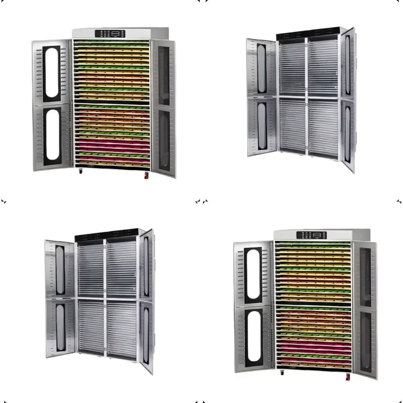 220V Food Dehydrator Commercial Stainless Steel Fruits Vegetables Dehydrating Machine with Large Capacity and Touch Screen
220V Food Dehydrator Commercial Stainless Steel Fruits Vegetables Dehydrating Machine with Large Capacity and Touch Screen