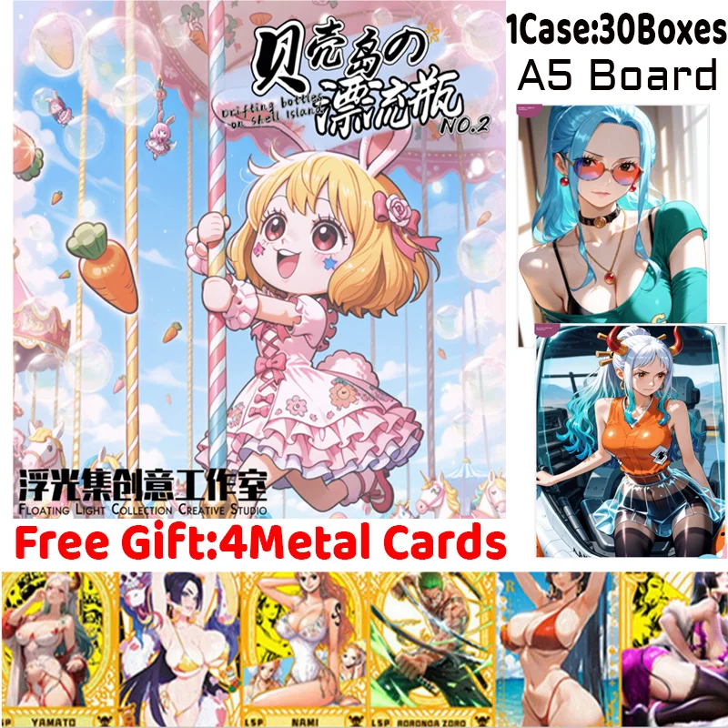 Floating Light Studio One Piece The Drifting Bottle of Shell Island A5 Board Collection Card Rare Booster Box Magic Anime Card
Floating Light Studio One Piece The Drifting Bottle of Shell Island A5 Board Collection Card Rare Booster Box Magic Anime Card