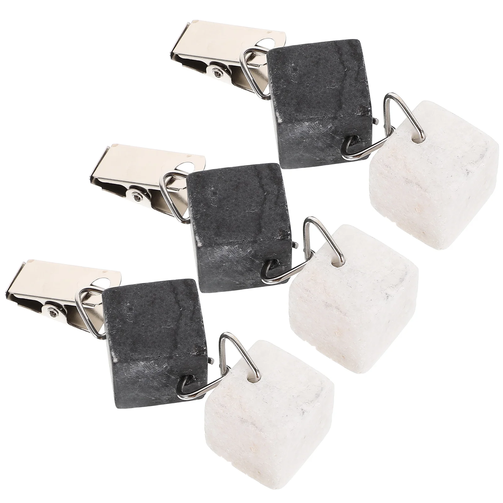 3 Pcs Marble Tablecloth Weights Clips for Dining Camping Home Decorative Reusable Small Pendant Bar Kitchen Supplies
3 Pcs Marble Tablecloth Weights Clips for Dining Camping Home Decorative Reusable Small Pendant Bar Kitchen Supplies