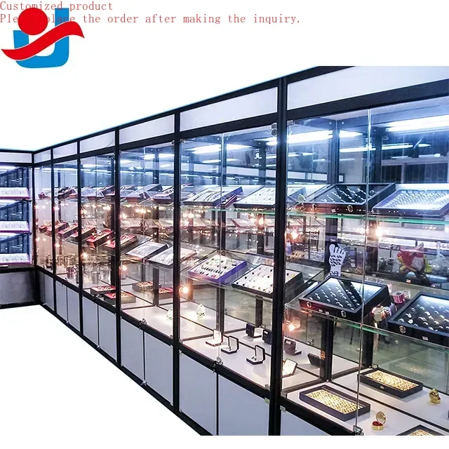 Custom.Jewelry Cases Kiosk Jewelry Display Cabinet Jewelry Display Showcase With Mirror Backing
Custom.Jewelry Cases Kiosk Jewelry Display Cabinet Jewelry Display Showcase With Mirror Backing