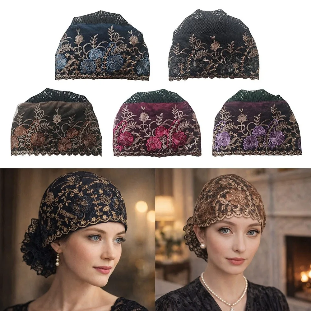 New Flower Embroidery Bonnet Hat Breathable Cover White Hair Headscarf Elastic Full Coverage Head Wrap Cap Women Headwear
New Flower Embroidery Bonnet Hat Breathable Cover White Hair Headscarf Elastic Full Coverage Head Wrap Cap Women Headwear
