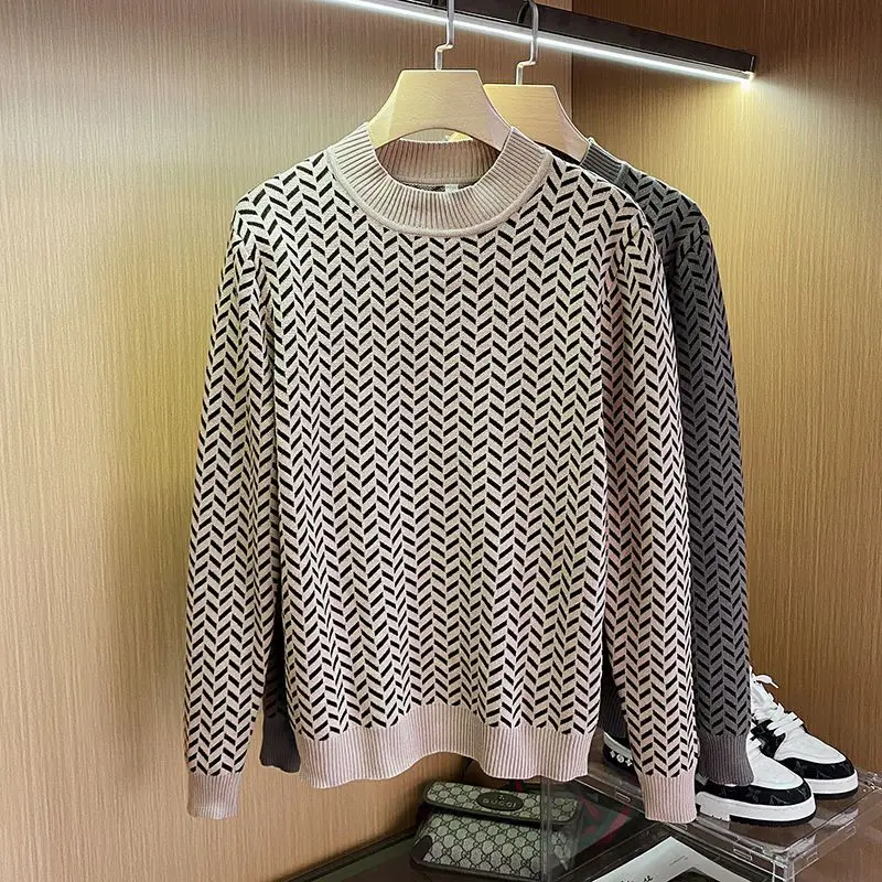 Fashiong Men 2023 New Knit Sweater Men's Round Neck Thickened Tops Autumn Winter New Soft Warm Casual Knitted Pullover Z04
Fashiong Men 2023 New Knit Sweater Men's Round Neck Thickened Tops Autumn Winter New Soft Warm Casual Knitted Pullover Z04