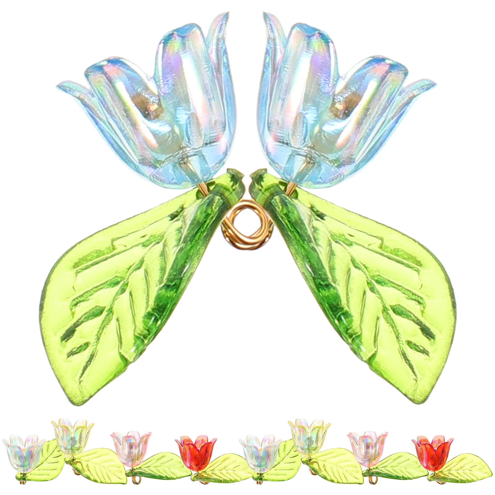 10 Pcs Lily of The Valley Flower Ornaments Spacer Bead Jewelry Necklace Multi-purpose Loose Acrylic Making Beads Crafting
10 Pcs Lily of The Valley Flower Ornaments Spacer Bead Jewelry Necklace Multi-purpose Loose Acrylic Making Beads Crafting