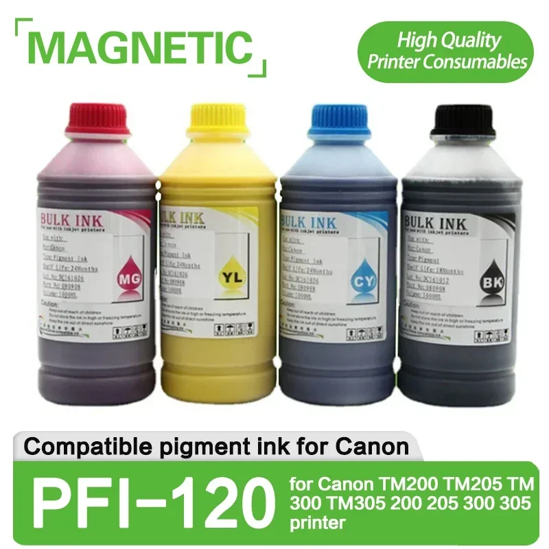500 мл/бутылка PFI120 PFI 120 пигментные чернила для Canon TM200 TM205 TM300 TM305 200 205 300 305 чернила для принтера 5 цветов BK C M Y MBK
500 мл/бутылка PFI120 PFI 120 пигментные чернила для Canon TM200 TM205 TM300 TM305 200 205 300 305 чернила для принтера 5 цветов BK C M Y MBK