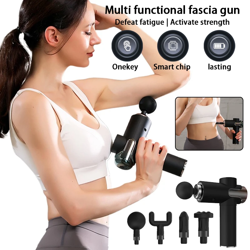 Многофункциональный домашний мини-пистолет для фасции, портативный ЖК-дисплей, профессиональная фитнес-маска для шеи, захват глубокого расслабления, ударный массажер для мышц 
Многофункциональный домашний мини-пистолет для фасции, портативный ЖК-дисплей, профессиональная фитнес-маска для шеи, захват глубокого расслабления, ударный массажер для мышц