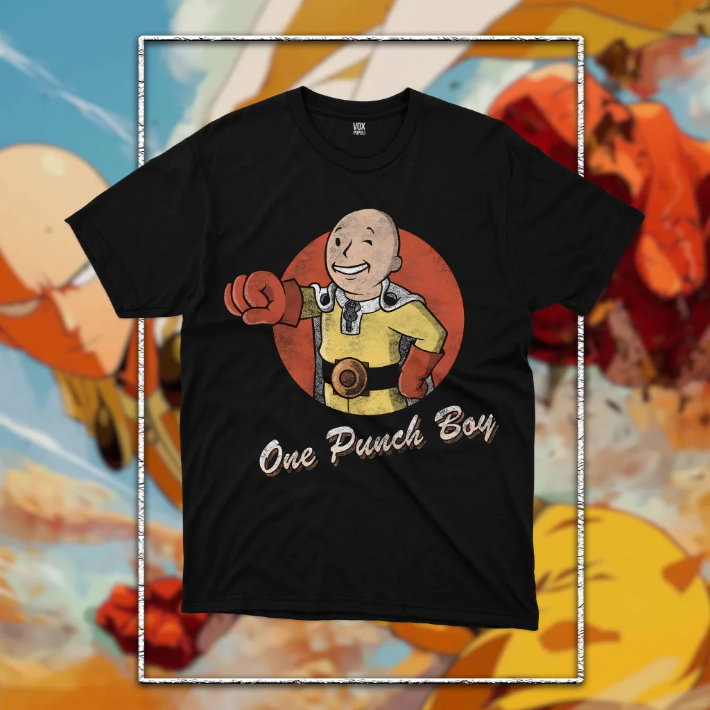 SAITAMA FALLOUT T-Shirt Anime Manga Gifts Tee Sweater Hoodies Shirt All Size 
SAITAMA FALLOUT T-Shirt Anime Manga Gifts Tee Sweater Hoodies Shirt All Size