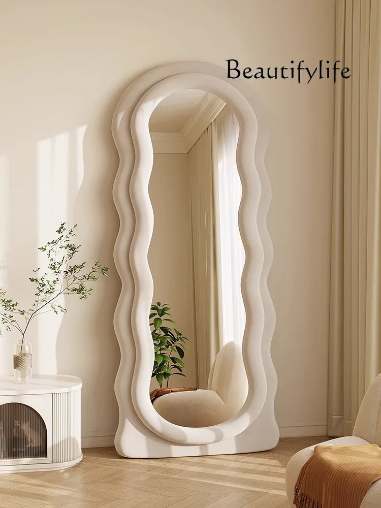 Internet Celebrity Dressing Mirror Full-Body Mirror Floor Ins Style Special-Shaped Mirror Home Girl Bedroom
Internet Celebrity Dressing Mirror Full-Body Mirror Floor Ins Style Special-Shaped Mirror Home Girl Bedroom
