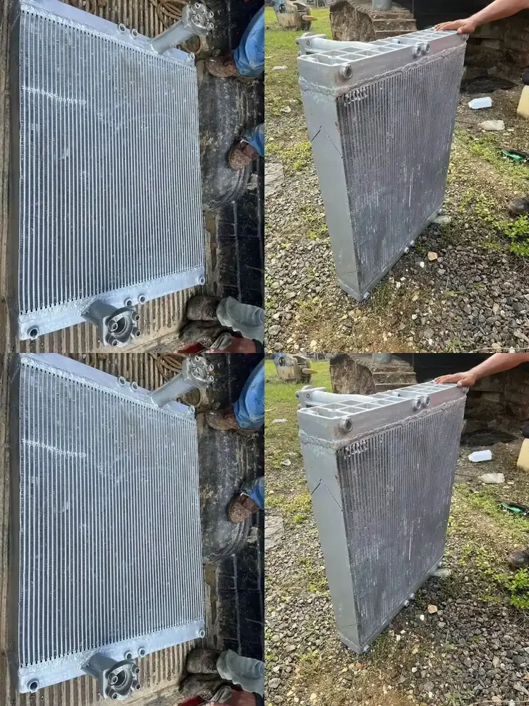 SY550H Excavator Cooling Parts Radiator
SY550H Excavator Cooling Parts Radiator