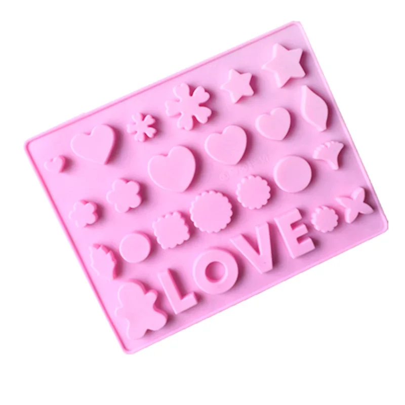 Love English Alphabet Flower Silicone Chocolate Mold, Ice Grid Mould XG118
Love English Alphabet Flower Silicone Chocolate Mold, Ice Grid Mould XG118