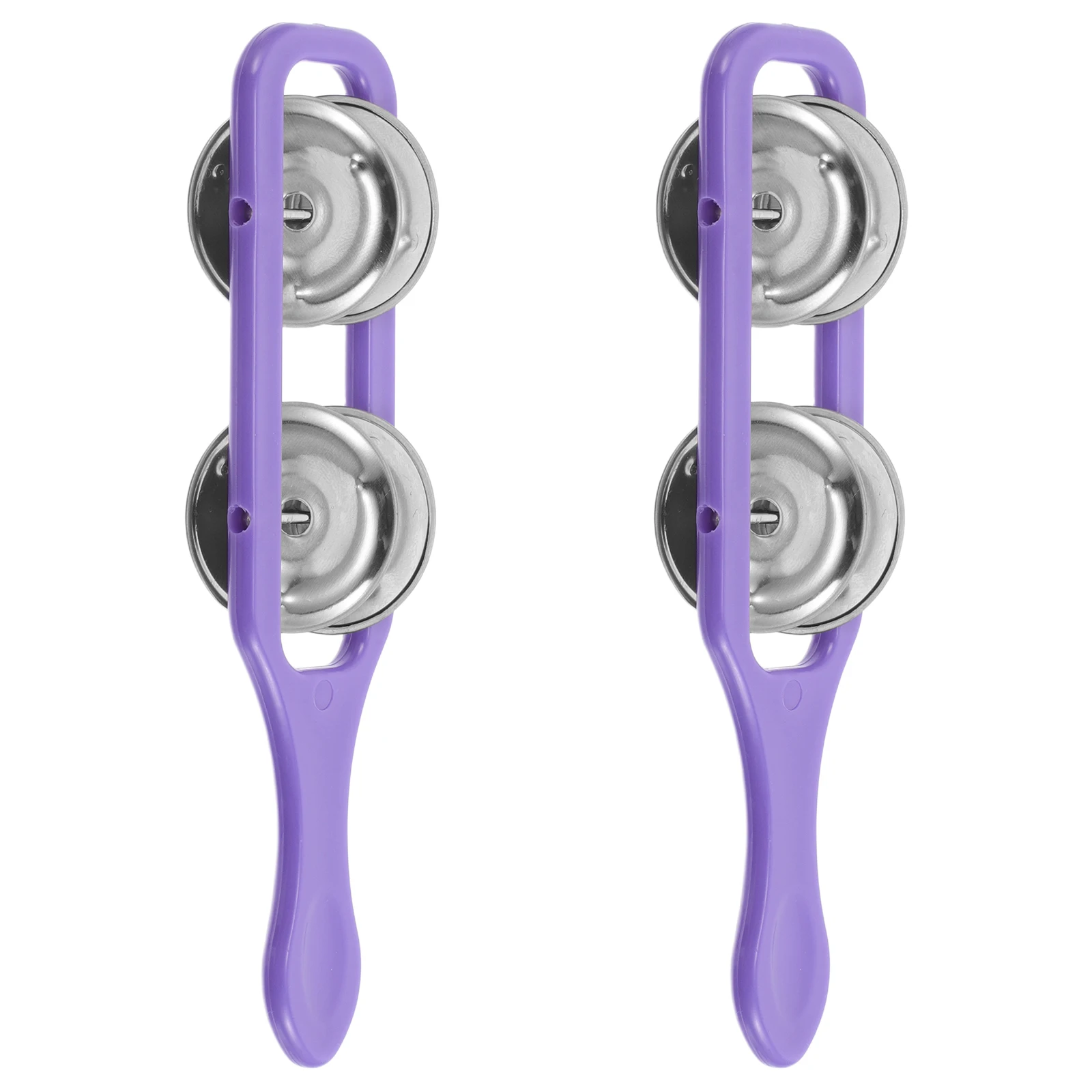 2 Pcs Children's Hand Bell Kids Plastic Cymbals Toddler Bells Toy Baby Ringing Metal for Instruments Musical
2 Pcs Children's Hand Bell Kids Plastic Cymbals Toddler Bells Toy Baby Ringing Metal for Instruments Musical
