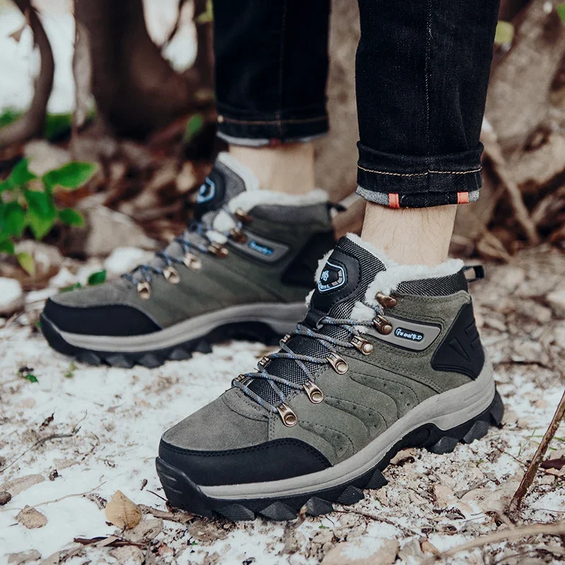 Men's Shoes Snow Boots Women's Platform Plus Size Sneakers Fashion Waterproof Casual Hiking Boots Winter Fur Warm Ankle Boots
Men's Shoes Snow Boots Women's Platform Plus Size Sneakers Fashion Waterproof Casual Hiking Boots Winter Fur Warm Ankle Boots