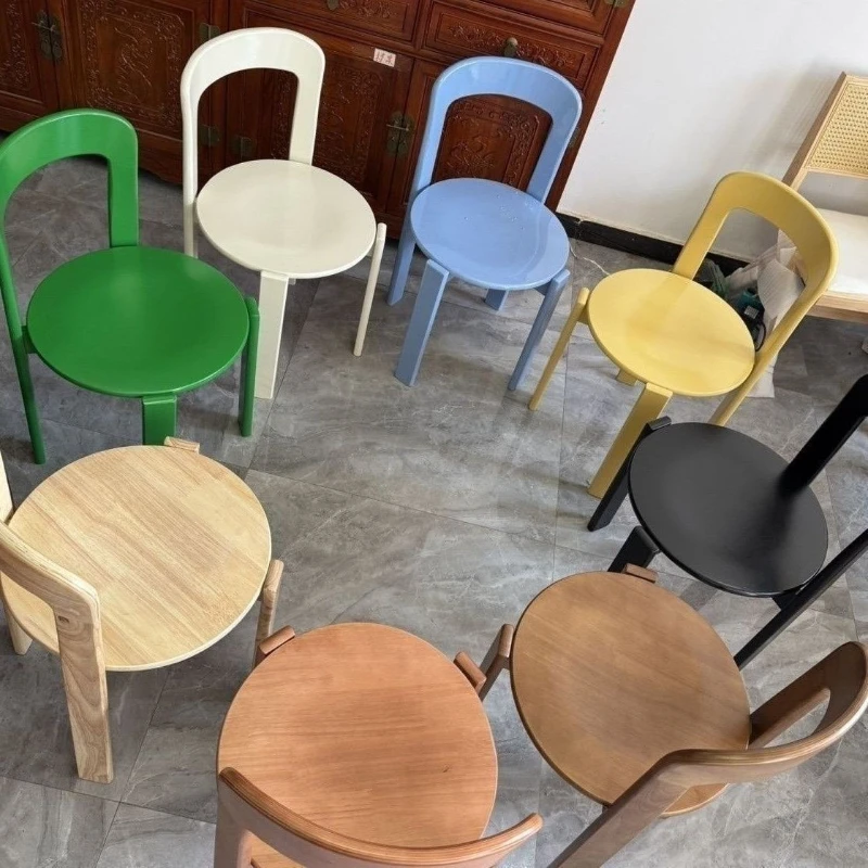 Dining chair Solid wood French dining table Stool designer Advanced minimalist Internet celebrity retro
Dining chair Solid wood French dining table Stool designer Advanced minimalist Internet celebrity retro