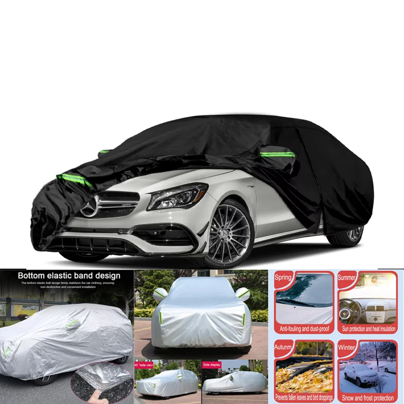 Outdoor Waterproof Car Covers For 2013-2025 Mercedes-Benz CLA 180 200 With Zipper Door & Windproof Bands For Snow Rain Dust Hail
Outdoor Waterproof Car Covers For 2013-2025 Mercedes-Benz CLA 180 200 With Zipper Door & Windproof Bands For Snow Rain Dust Hail