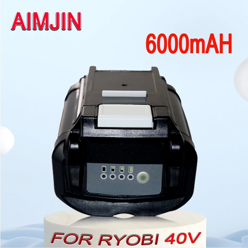 40V 6.0Ah 8.0Ah 10.0Ah Li-ion Battery OP40401 OP4050A for Ryobi OP4050 RY40502 RY40200 RY40400 Power Tools Replacement Battery
40V 6.0Ah 8.0Ah 10.0Ah Li-ion Battery OP40401 OP4050A for Ryobi OP4050 RY40502 RY40200 RY40400 Power Tools Replacement Battery