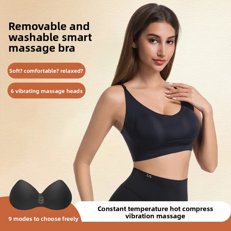 Wireless Electric Bust Massager - Heating & Vibration for Lift, Side Fat & Back Care
Wireless Electric Bust Massager - Heating & Vibration for Lift, Side Fat & Back Care