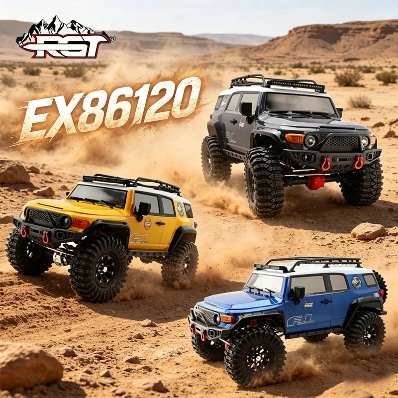 RGT EX86120 Land Cruiser FJ DESERT FOX 1/10 Scale Professional Remote Control 4WD Climbing Off-Road Vehicle Model RC Adult Toy
RGT EX86120 Land Cruiser FJ DESERT FOX 1/10 Scale Professional Remote Control 4WD Climbing Off-Road Vehicle Model RC Adult Toy