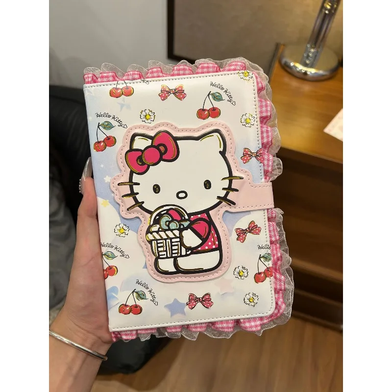 Hello Kitty Notebook Cartoon A5 Soft Shell New Student High Beauty Thickened Lace Full Color Inner Page Handbook Distribution
Hello Kitty Notebook Cartoon A5 Soft Shell New Student High Beauty Thickened Lace Full Color Inner Page Handbook Distribution