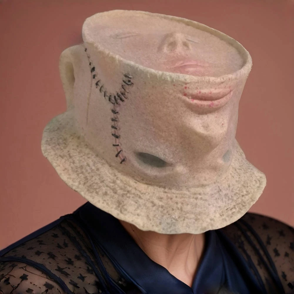 Horror Human Face Hat Halloween Costume Party Novelty Creepy Costume Props Accessories Realistic Abstract Human Face Bucket Hats
Horror Human Face Hat Halloween Costume Party Novelty Creepy Costume Props Accessories Realistic Abstract Human Face Bucket Hats