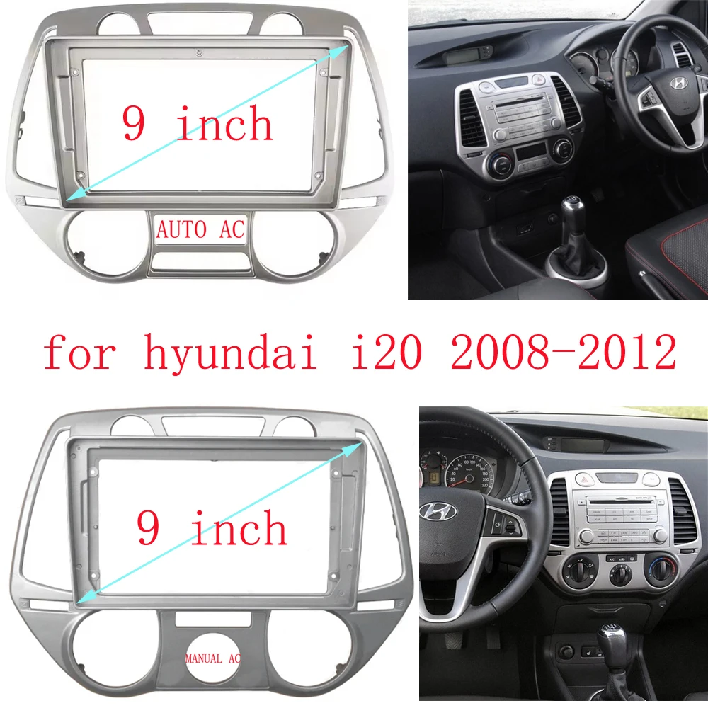 9 Inch Car Fascia Frame Cable For Hyundai i20 2008-2012 Android Big Screen Radio Dash Fitting Panel Kit
9 Inch Car Fascia Frame Cable For Hyundai i20 2008-2012 Android Big Screen Radio Dash Fitting Panel Kit