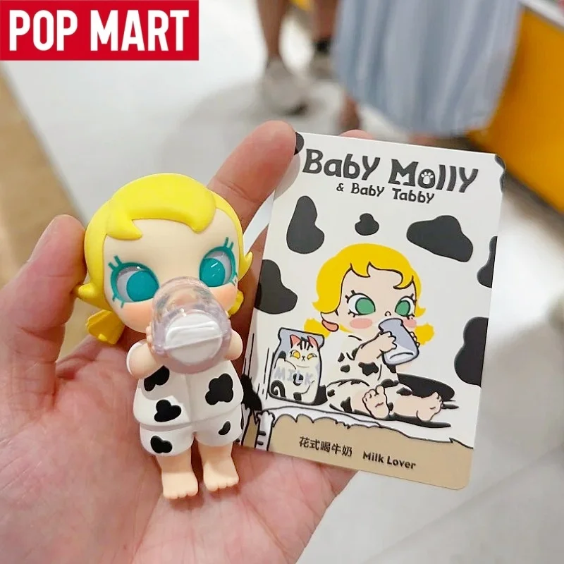 POP MART Genuine Baby Molly & Baby Tabby Serie Blind Box Guess Bag Cute Anime Figure Desktop Ornaments Collection Toys Doll Gift
POP MART Genuine Baby Molly & Baby Tabby Serie Blind Box Guess Bag Cute Anime Figure Desktop Ornaments Collection Toys Doll Gift