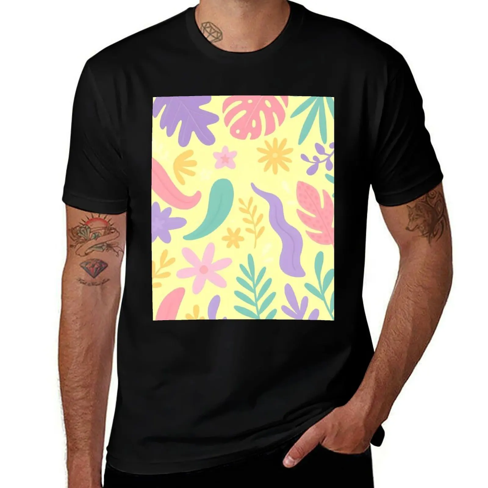 Floral modern boho watercolor abstract pattern. Spring and summer flowers with leaves. Botanical plant. Nature. T-Shirt
Floral modern boho watercolor abstract pattern. Spring and summer flowers with leaves. Botanical plant. Nature. T-Shirt