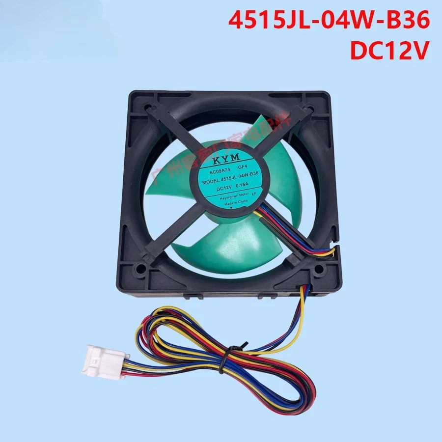 Suitable for Panasonic refrigerator motor cooling fan MODEL 4515JL-04W-B36 DC12V
Suitable for Panasonic refrigerator motor cooling fan MODEL 4515JL-04W-B36 DC12V