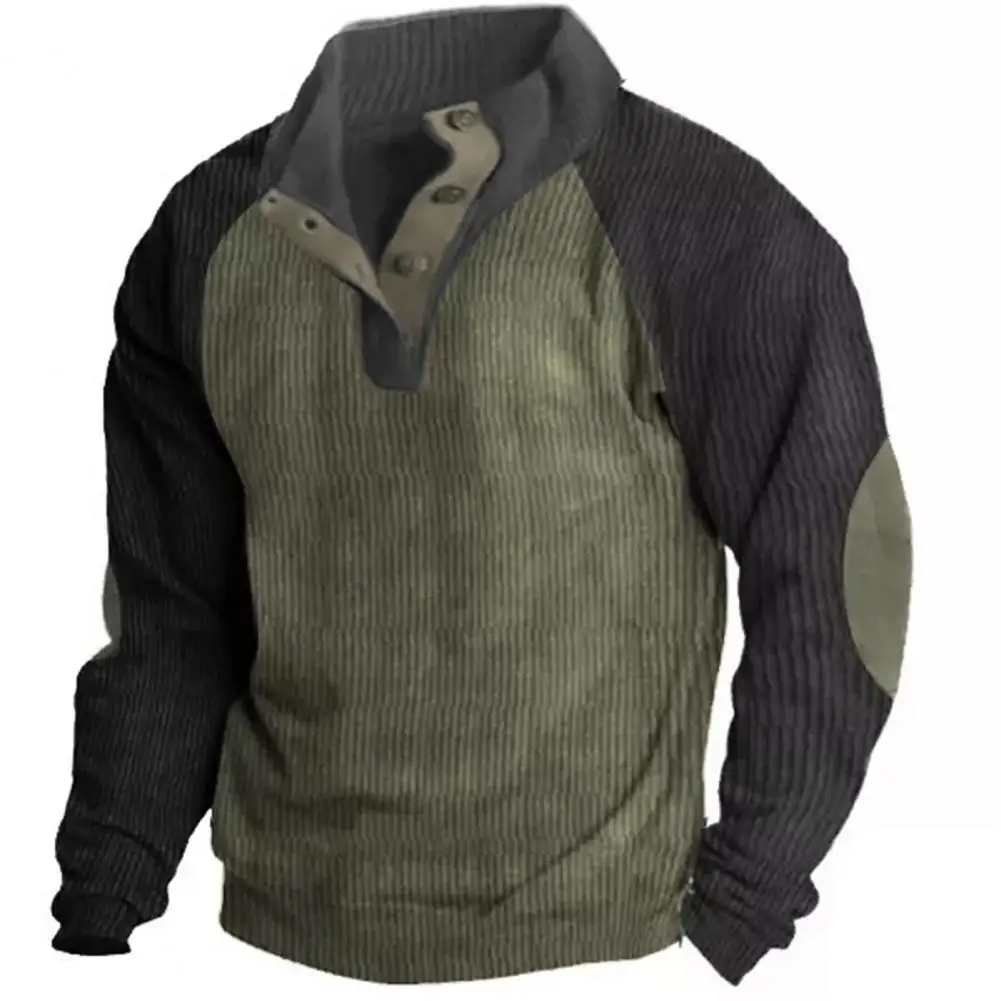 Men Fall Spring Sweatshirt Stand Collar Long Sleeve Pullover Sweatshirt Casual Mid Length Men Vintage Top
Men Fall Spring Sweatshirt Stand Collar Long Sleeve Pullover Sweatshirt Casual Mid Length Men Vintage Top