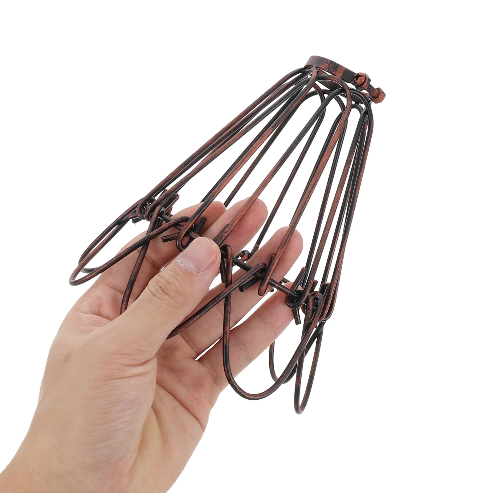 Vintage Lampshade Dark Brown Iron Hanging Lights Pendant Shade Wire Metal Lampshades Industrial Outdoor Lighting Solar Lamp
Vintage Lampshade Dark Brown Iron Hanging Lights Pendant Shade Wire Metal Lampshades Industrial Outdoor Lighting Solar Lamp