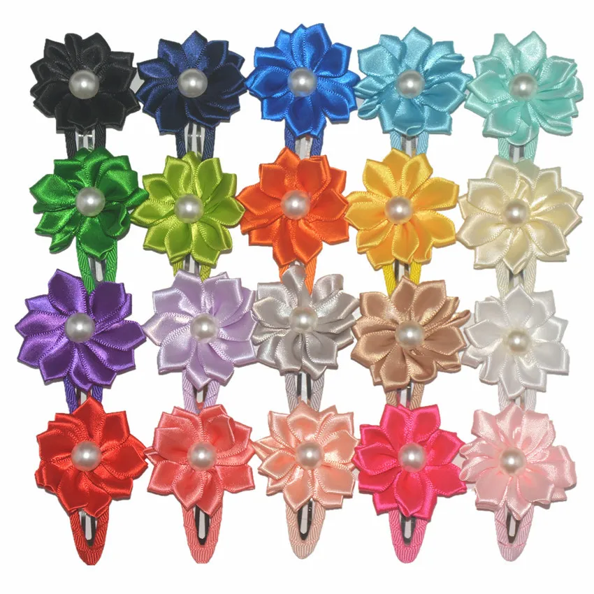 5cm Pearl Polygonal Flower Polyester Sunflower Fabric Hairpin Girls Bb Clip Cute Princess Side Clip 20 Colors Wholesale 300pcs
5cm Pearl Polygonal Flower Polyester Sunflower Fabric Hairpin Girls Bb Clip Cute Princess Side Clip 20 Colors Wholesale 300pcs