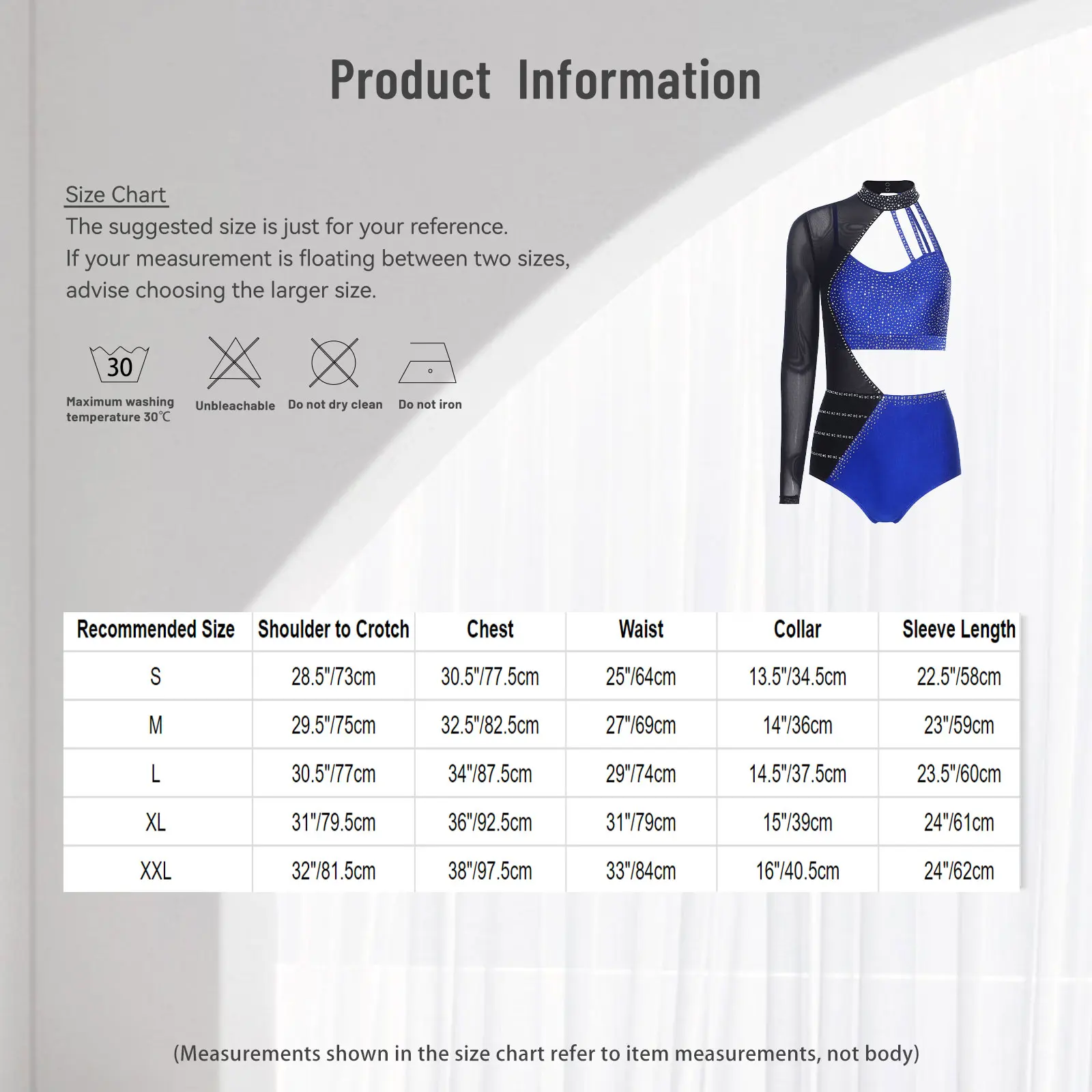Women's Gymnastic Leotard Bodysuit One Mesh Sleeve Color Blocking Latin Dance Leotard Ballet Dance Bodysuit Hollow Out Jumpsuit
Women's Gymnastic Leotard Bodysuit One Mesh Sleeve Color Blocking Latin Dance Leotard Ballet Dance Bodysuit Hollow Out Jumpsuit