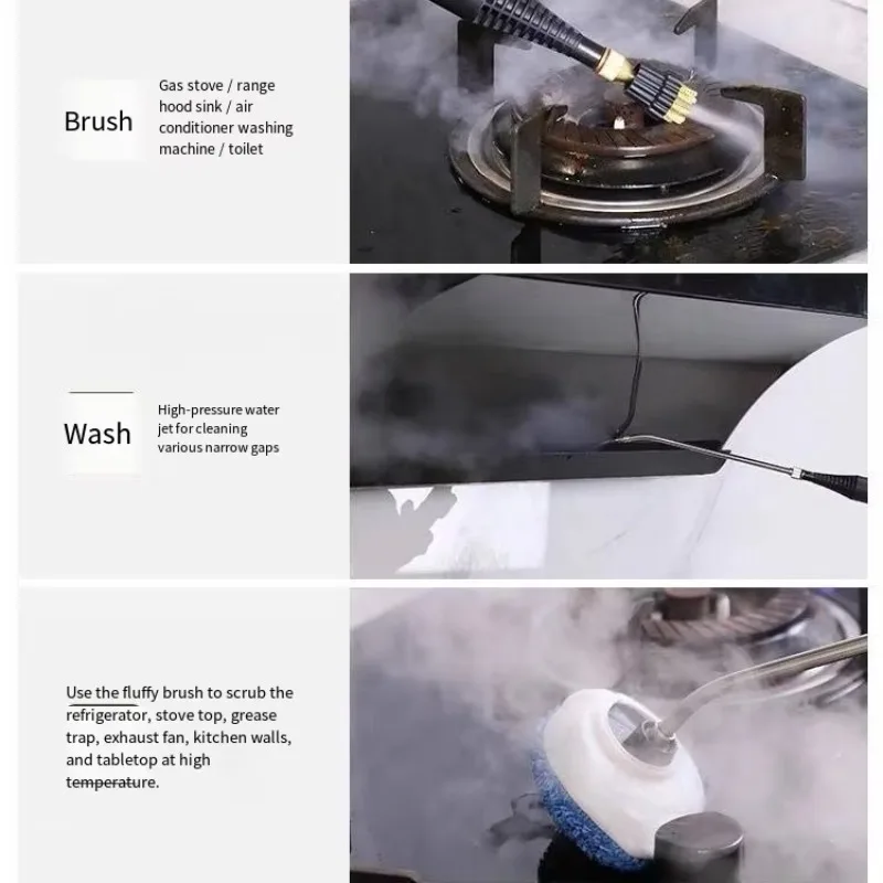 Electric Commercial High-Pressure Steam Cleaner Machine Portable Fuel Handheld Cleaner for Household And Business Use Dropshippi
Electric Commercial High-Pressure Steam Cleaner Machine Portable Fuel Handheld Cleaner for Household And Business Use Dropshippi