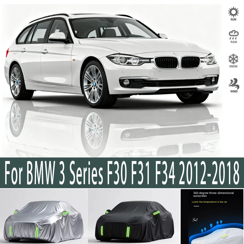 For BMW 3 Series F30 F31 F34Outdoor Protection Full Car Covers Snow Cover Sunshade Waterproof Dustproof Exterior Car accessories
For BMW 3 Series F30 F31 F34Outdoor Protection Full Car Covers Snow Cover Sunshade Waterproof Dustproof Exterior Car accessories