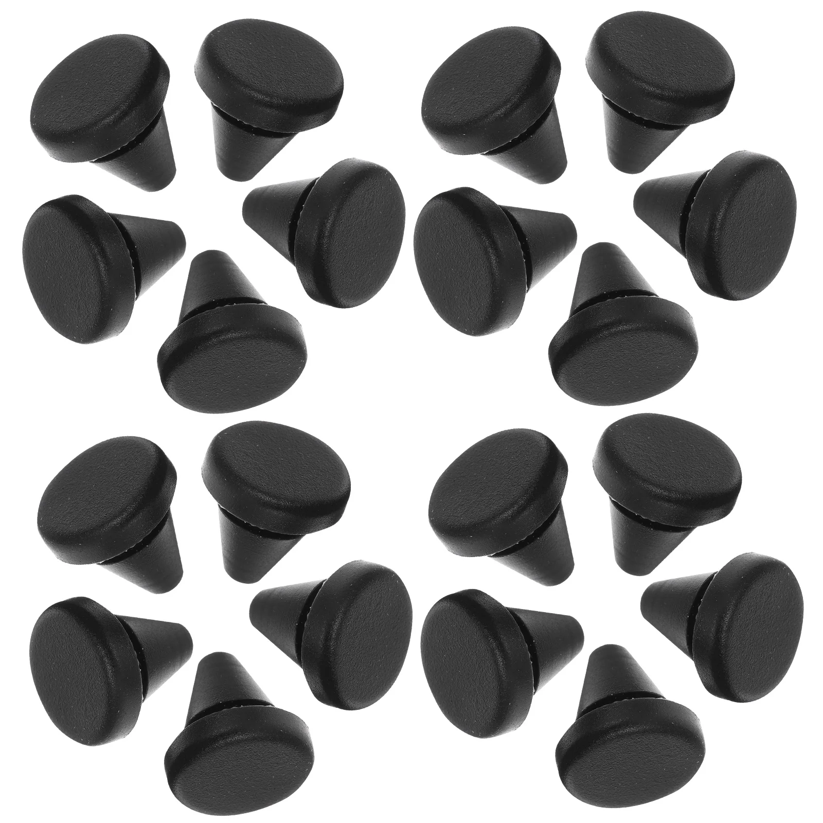20 Pcs Silicone Sealing High Temp Resistant Shock Absorption Tapered Rubber Hole Stopper Furniture Parts Bumper Plug Conical
20 Pcs Silicone Sealing High Temp Resistant Shock Absorption Tapered Rubber Hole Stopper Furniture Parts Bumper Plug Conical