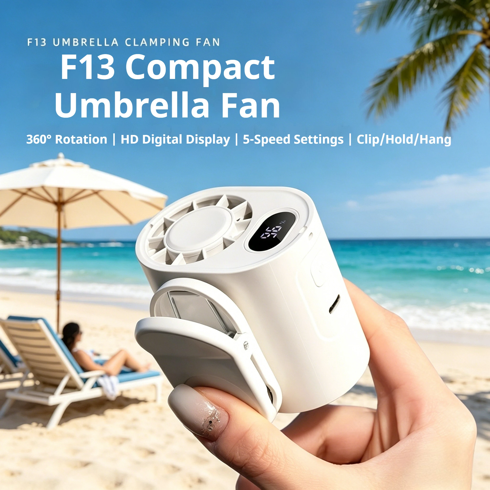 F13 Compact Umbrella Clip Fan - Your Ultimate Summer Cooling Companion
F13 Compact Umbrella Clip Fan - Your Ultimate Summer Cooling Companion