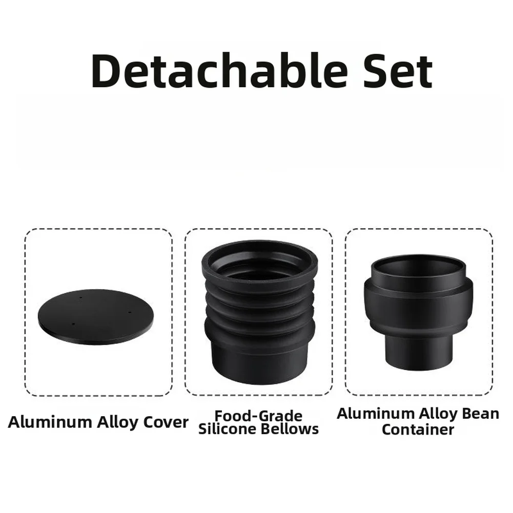 1 Set Single Dose Bean Bin With Cover For ECM Coffee Grinder Blowing Bellows Aluminum Alloy Espresso Machine Parts Accessories
1 Set Single Dose Bean Bin With Cover For ECM Coffee Grinder Blowing Bellows Aluminum Alloy Espresso Machine Parts Accessories