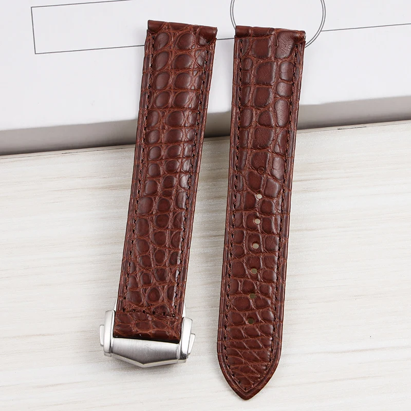 18/19/20/21/22mm High Quality Crocodile Skin Strap For Omega Seamaster 300 Speedmaster De Ville Watchband Bracelet black brown
18/19/20/21/22mm High Quality Crocodile Skin Strap For Omega Seamaster 300 Speedmaster De Ville Watchband Bracelet black brown