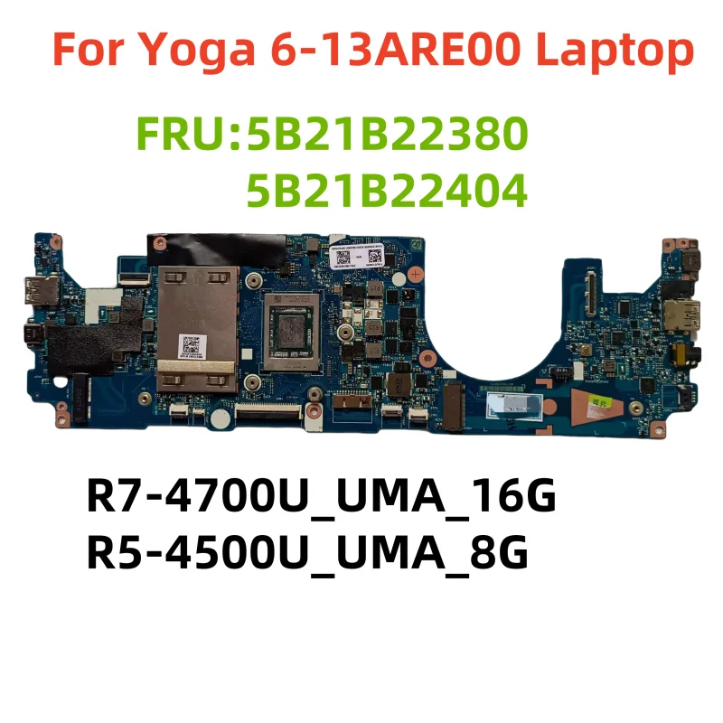 100% Test OK LA-K211P For Lenovo Ideapad Yoga 6-13ARE05 Type 82FN Laptop Motherboard CPU:R5-4500U 8G R7-4700U 16G FRU:5B21B22380
100% Test OK LA-K211P For Lenovo Ideapad Yoga 6-13ARE05 Type 82FN Laptop Motherboard CPU:R5-4500U 8G R7-4700U 16G FRU:5B21B22380