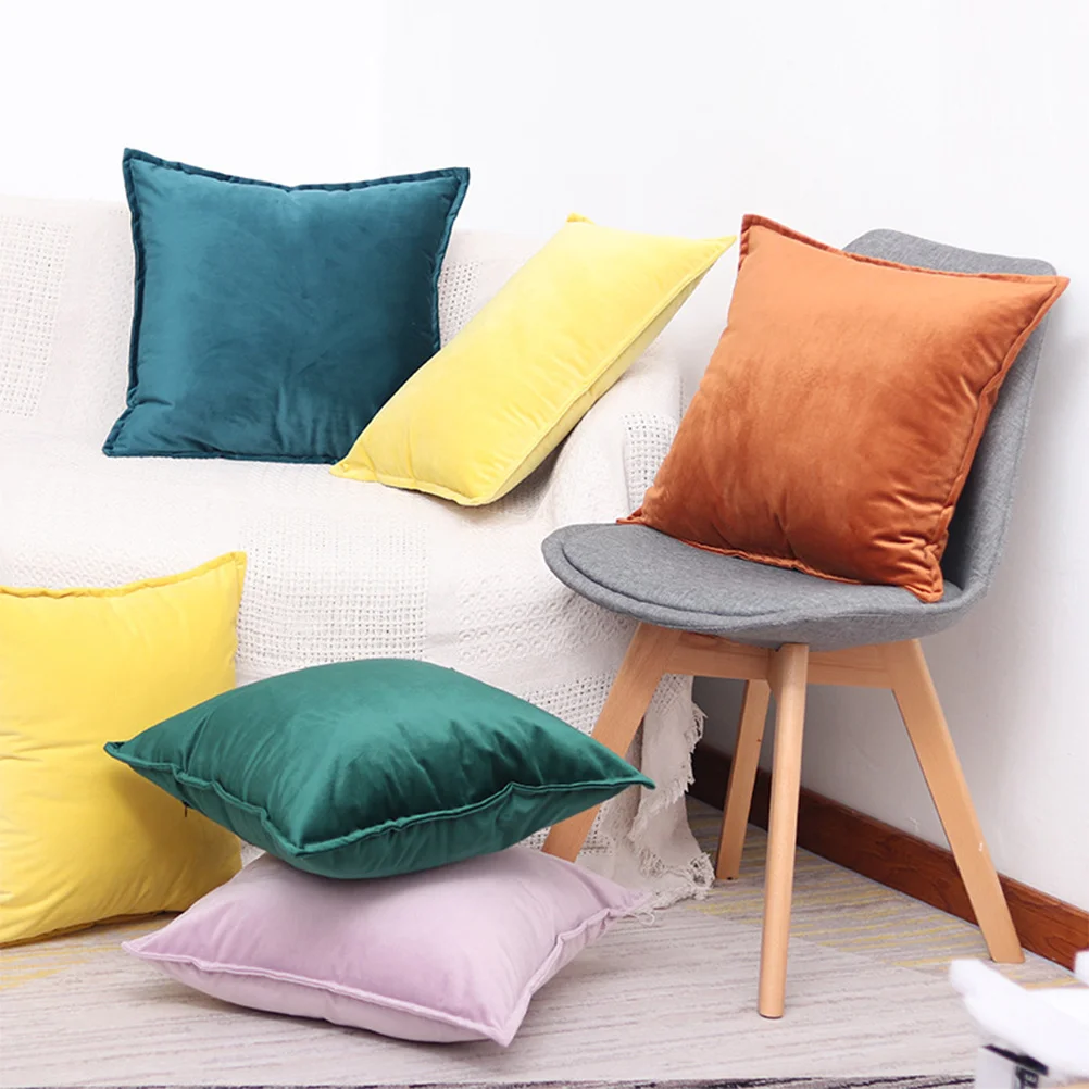 Household Cushion Cover Light Purple Solid Color Square Pillowcase for Sofa Couch Bed Car Interior Decoration Pillowcase
Household Cushion Cover Light Purple Solid Color Square Pillowcase for Sofa Couch Bed Car Interior Decoration Pillowcase