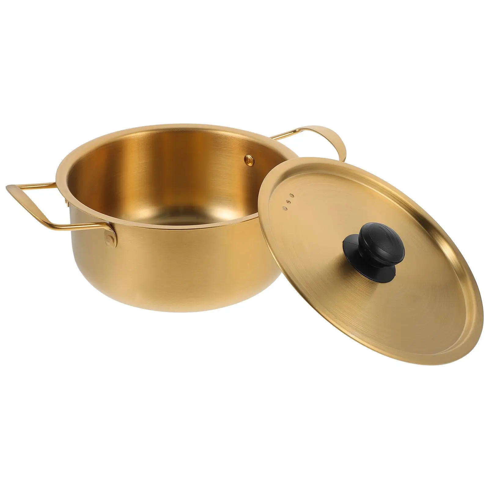 Stainless Steel Ramen Cooking Soup Kitchenware Korean Soup Pot Ramen Pot Portable Camping Hiking Picnic
Stainless Steel Ramen Cooking Soup Kitchenware Korean Soup Pot Ramen Pot Portable Camping Hiking Picnic