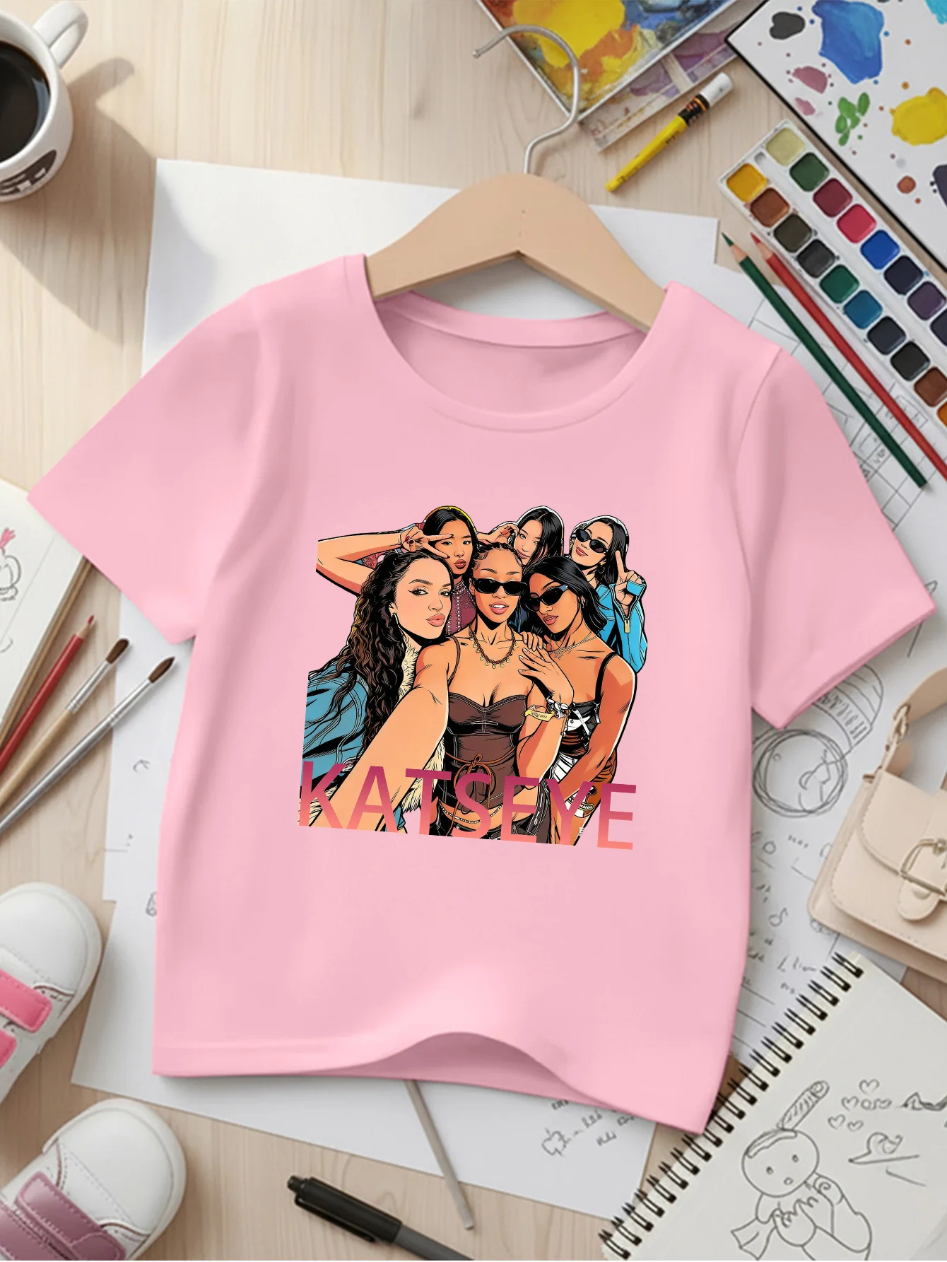 Cute Girls' Summer Short-Sleeve Casual Breathable T-Shirt kateyes Cotton Children's Summer Short-Sleeve Casual BreathableT-Shirt
Cute Girls' Summer Short-Sleeve Casual Breathable T-Shirt kateyes Cotton Children's Summer Short-Sleeve Casual BreathableT-Shirt