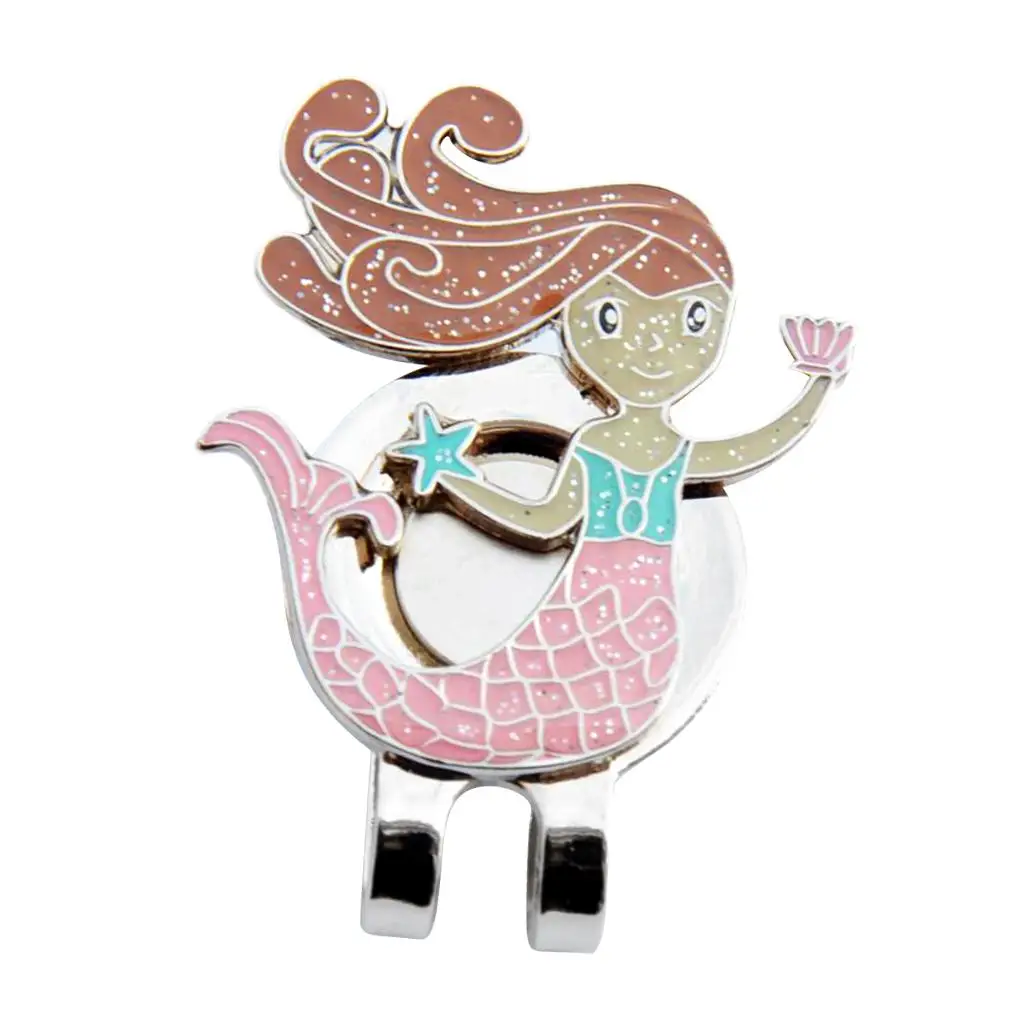 Shining Metal Golf Ball Marker Magnetic Cap Clip Mermaid Design Gift for Golf Hat Accessory Game
Shining Metal Golf Ball Marker Magnetic Cap Clip Mermaid Design Gift for Golf Hat Accessory Game