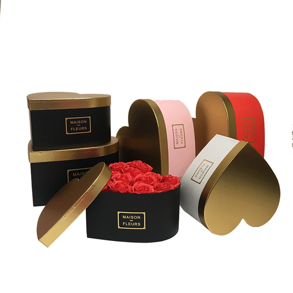 3pcs/set Golden cover heart-shape gift box florist packing flower wedding party Valentine's Day Mother's Day Christmas pack box
3pcs/set Golden cover heart-shape gift box florist packing flower wedding party Valentine's Day Mother's Day Christmas pack box