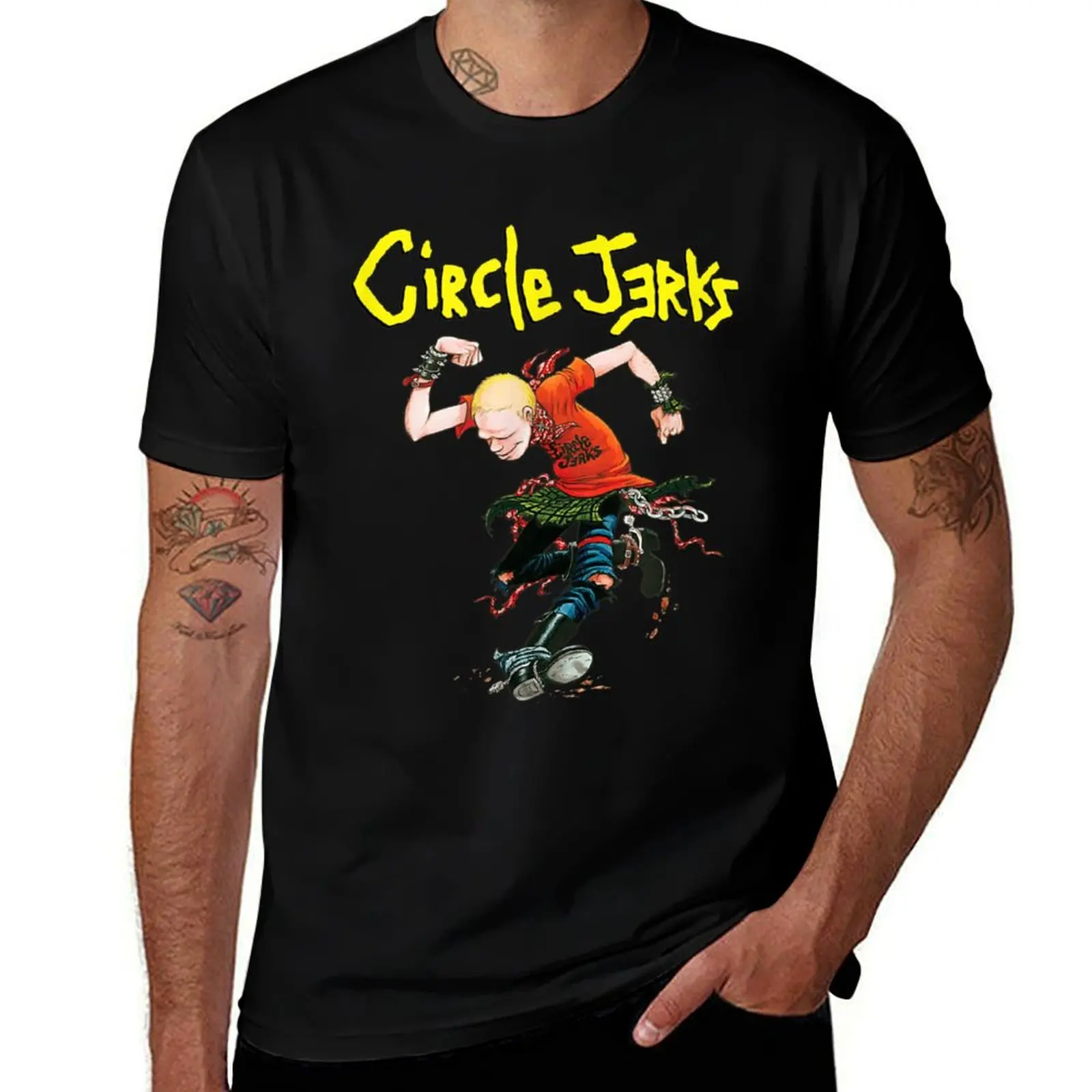 Circle Jerks Skankman T-Shirt funny t shirts dark humor men t shirt cotton 100% funny t shirts man T-Shirt
Circle Jerks Skankman T-Shirt funny t shirts dark humor men t shirt cotton 100% funny t shirts man T-Shirt
