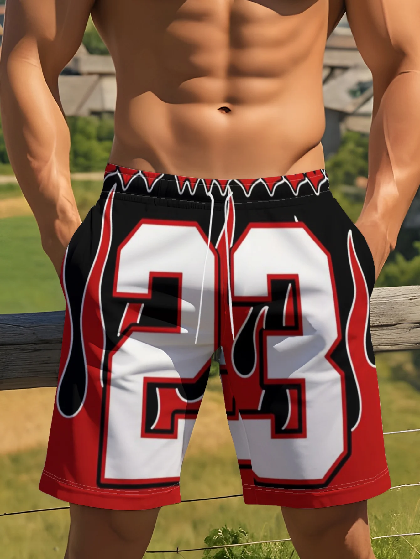 2026 Summer Fashion New Style Men's 3D Print Beach Shorts Y2K Oversized Casual Pants Suitable for Daily and Training Wear
2026 Summer Fashion New Style Men's 3D Print Beach Shorts Y2K Oversized Casual Pants Suitable for Daily and Training Wear
