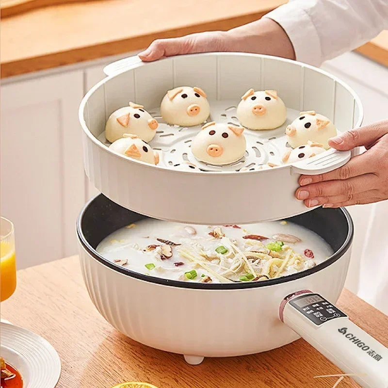 4L 1.6L multi-functional electric heating pot, equipped with steam engine, electric stove, large-capacity kitchen accessories
4L 1.6L multi-functional electric heating pot, equipped with steam engine, electric stove, large-capacity kitchen accessories