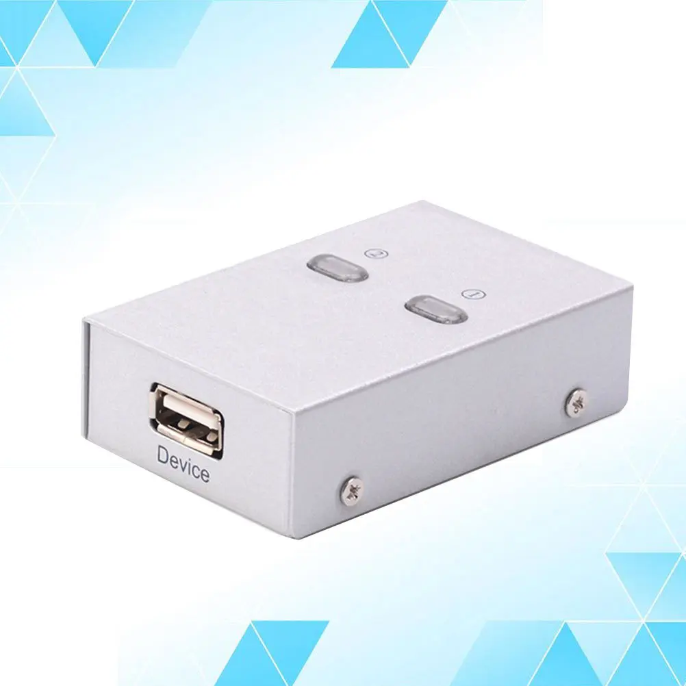 USB 2.0 Sharing for Printer Scanner Multifunction Device Shared Across 2 Computers No Cable Needed Automatic
USB 2.0 Sharing for Printer Scanner Multifunction Device Shared Across 2 Computers No Cable Needed Automatic