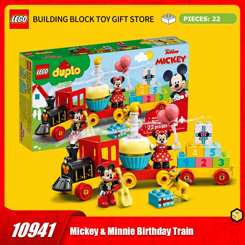 LEGO Building Blocks 10941 Mickey and Minnie's Birthday Train Boys and Girls Assemble Building Blocks Children's Toy Gifts
LEGO Building Blocks 10941 Mickey and Minnie's Birthday Train Boys and Girls Assemble Building Blocks Children's Toy Gifts
