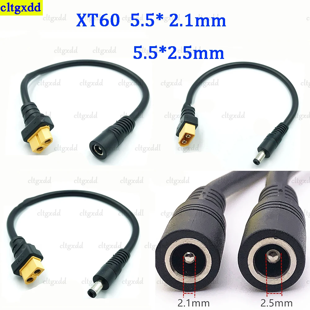 cltgxdd 1piece XT60 Female TO DC 5.5x2.1 5.5x2.5mm suitable For Fatshark Skyzone 03 FPV accessory goggles charging cable adapter
cltgxdd 1piece XT60 Female TO DC 5.5x2.1 5.5x2.5mm suitable For Fatshark Skyzone 03 FPV accessory goggles charging cable adapter