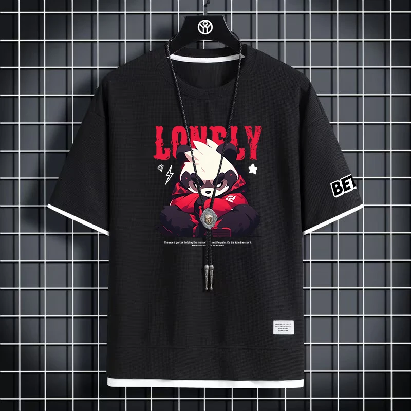 Korean Youth T-shirt M-4XL Men Cartoon Graphic T Shirts Summer Breathable Harajuku Top High Quality Sportswear Men Clothing
Korean Youth T-shirt M-4XL Men Cartoon Graphic T Shirts Summer Breathable Harajuku Top High Quality Sportswear Men Clothing